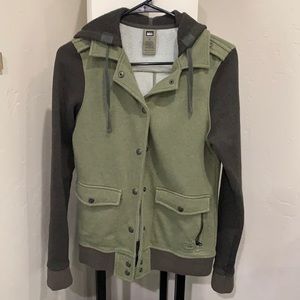 REI women’s hooded blazer